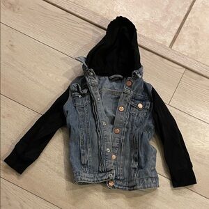 Little Bipsy Denim and Black Kids Jacket